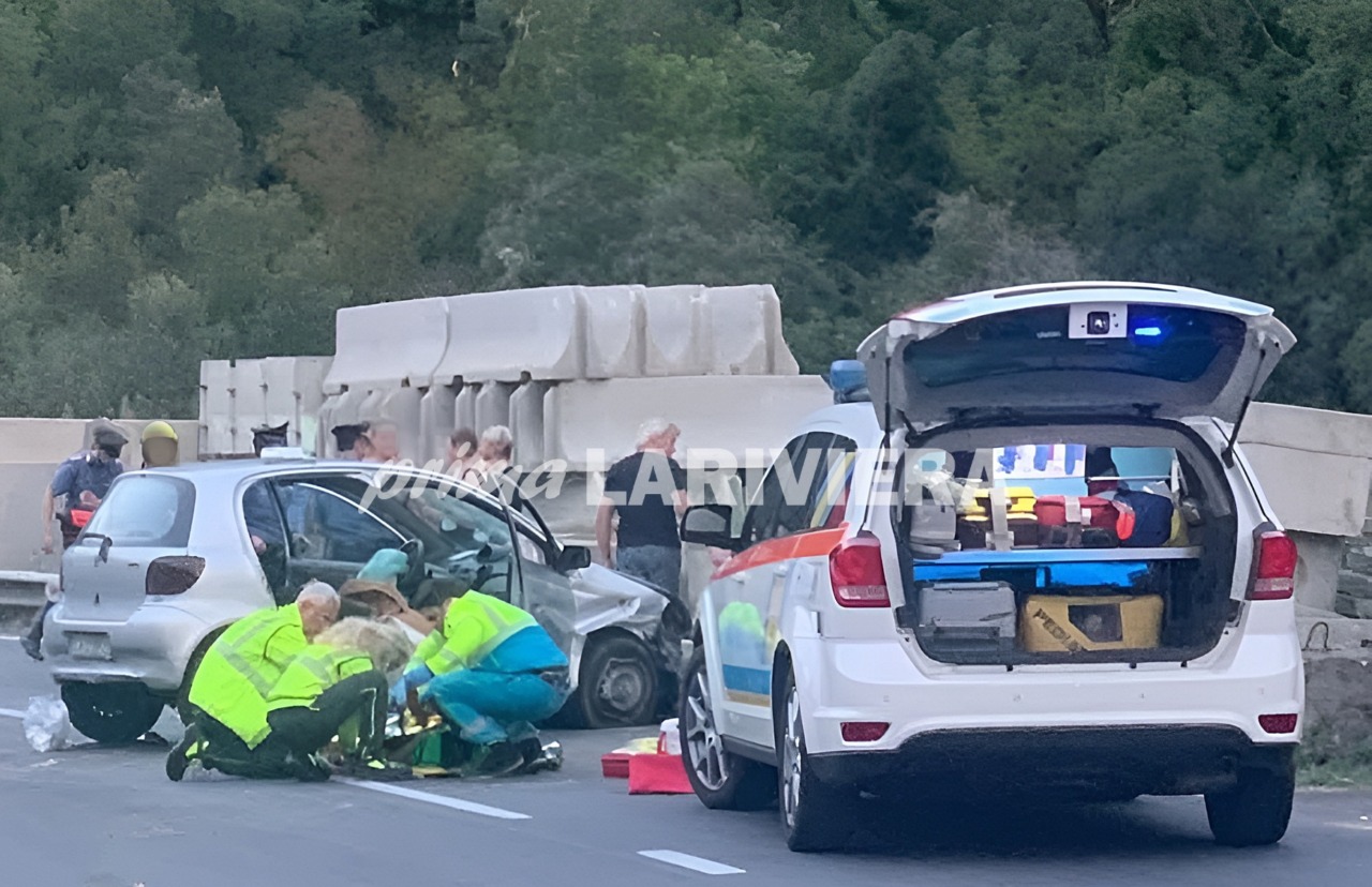 Incidente a Isolabona. Coppia ferita