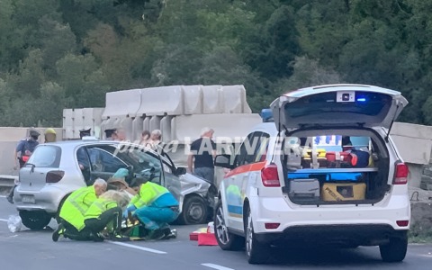 Incidente a Isolabona. Coppia ferita