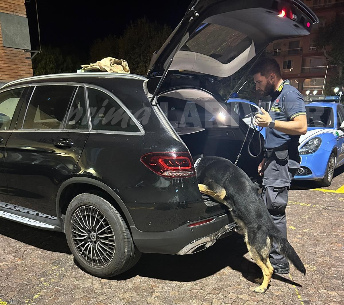 Polizia di frontiera cattura dopo un inseguimento uomo ricercato per maltrattamenti