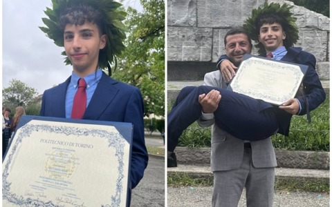 Laurea con 110 e lode per l'”ingegnere” Riccardo Biasi