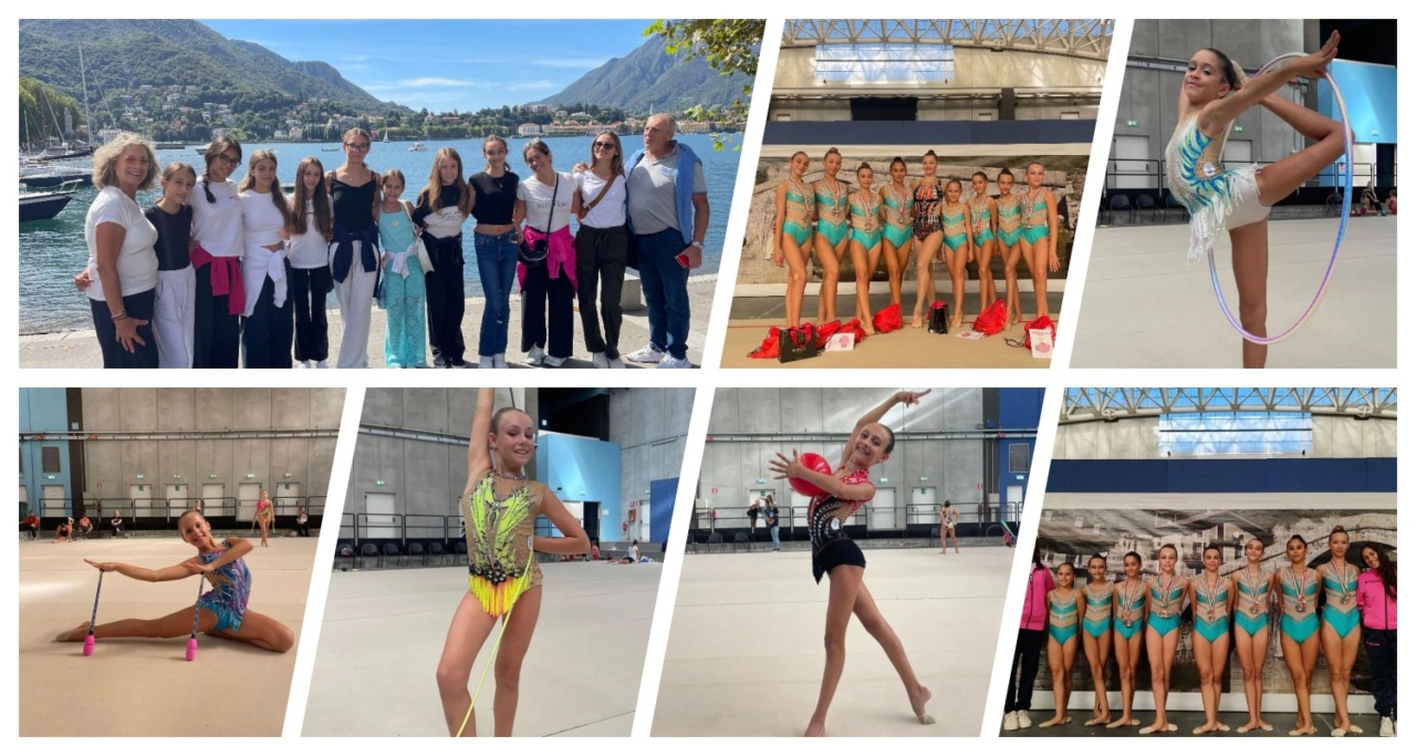 La Ginnastica Riviera dei Fiori al Torneo Internazionale di Ritmica a Morbegno