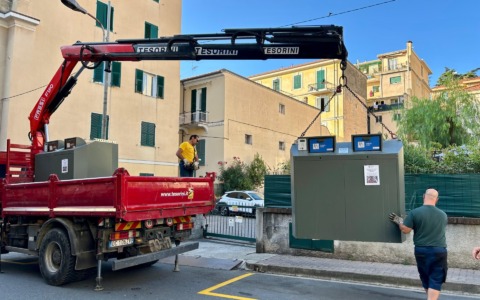 Da lunedì le prime 9 postazioni delle Ecoisole a Sanremo