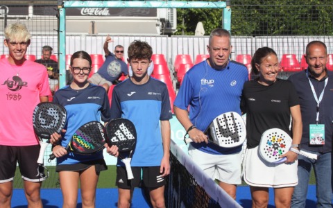 Gaby Reca: “Padel Tour in piazza fantastico per lo spettacolo”