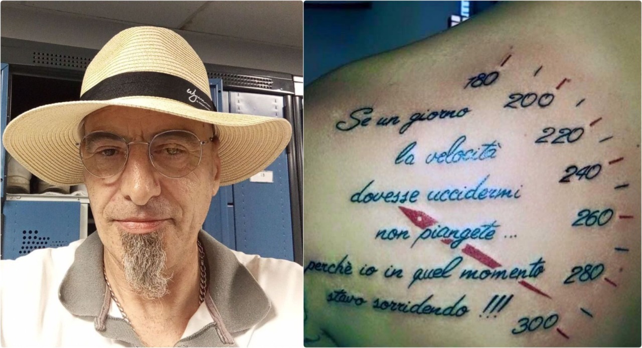 Lo schianto in scooter di Mimmo, quel tatuaggio quasi una tragica profezia