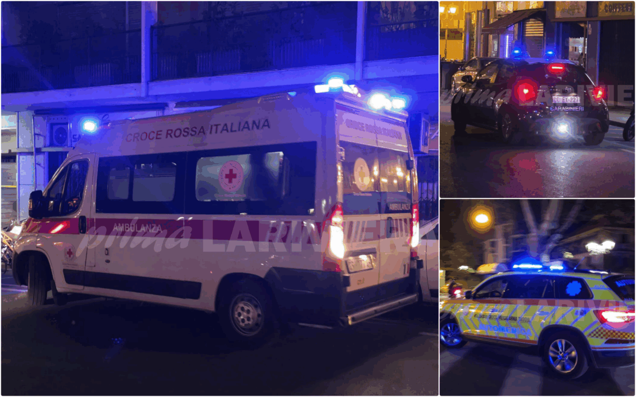 Dà in escandescenze durante lite in famiglia, soccorsi mobilitati a Sanremo