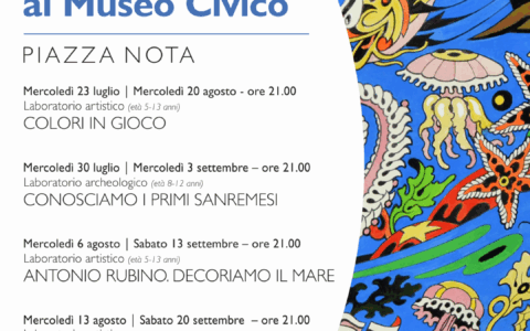 Proseguono i laboratori estivi al museo civico