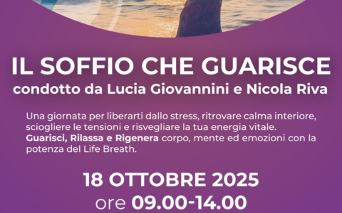 Lucia Giovannini e Nicola Riva per due eventi dedicati al benessere e alla crescita personale