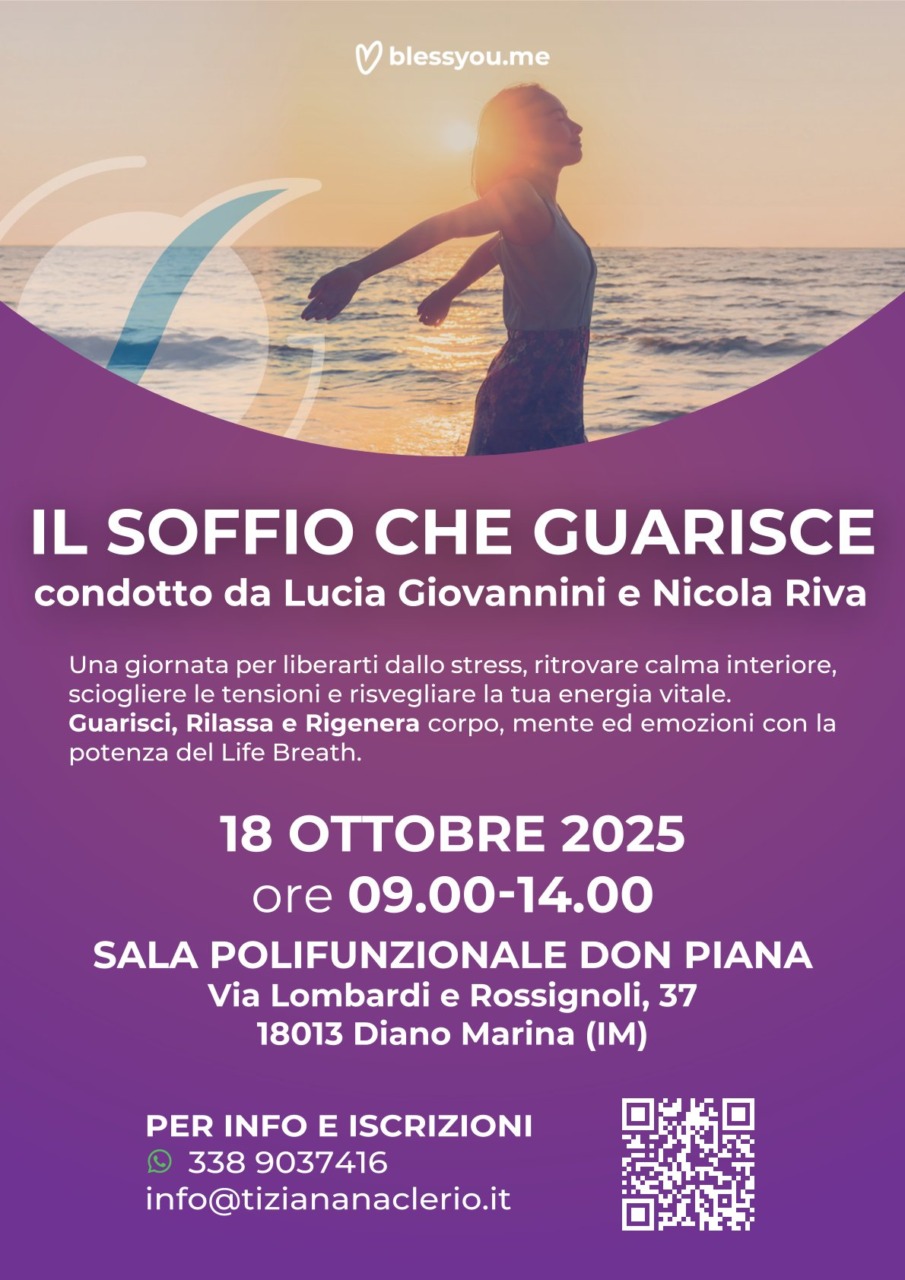 Lucia Giovannini e Nicola Riva per due eventi dedicati al benessere e alla crescita personale