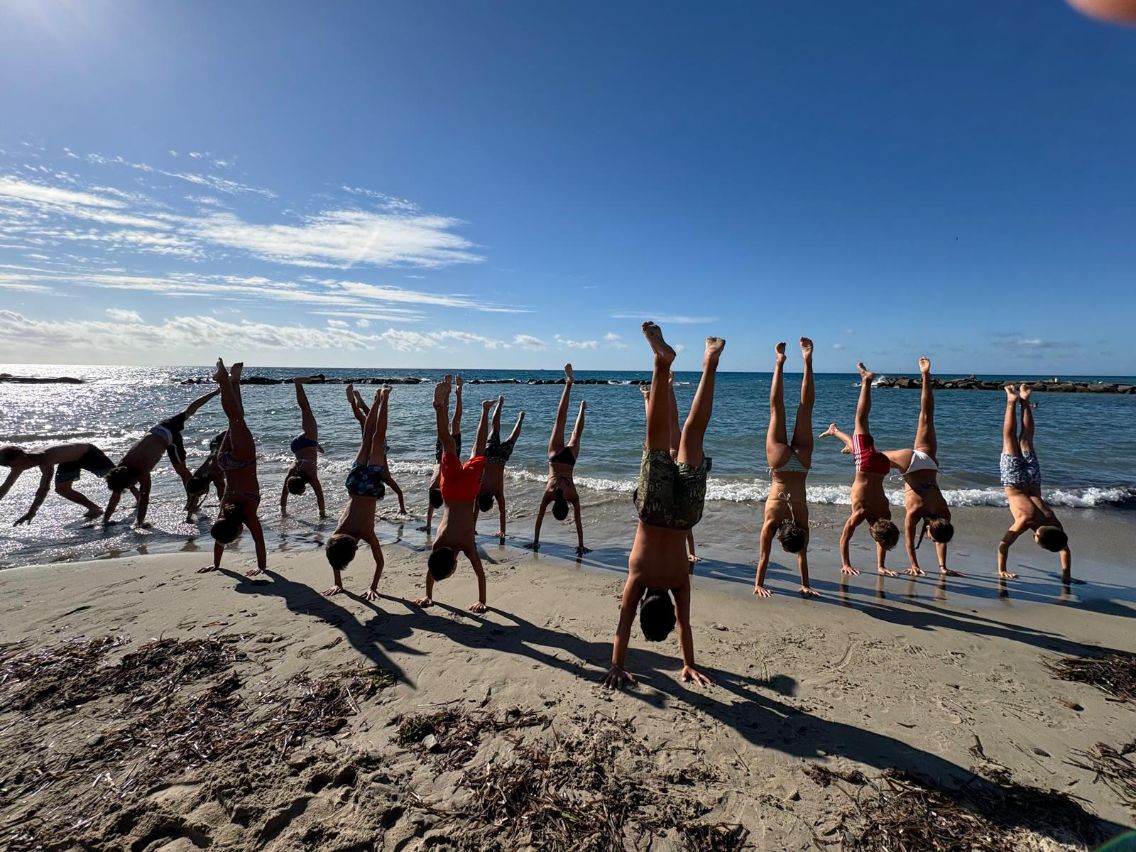 na25 te preparazione fisica in spiaggia