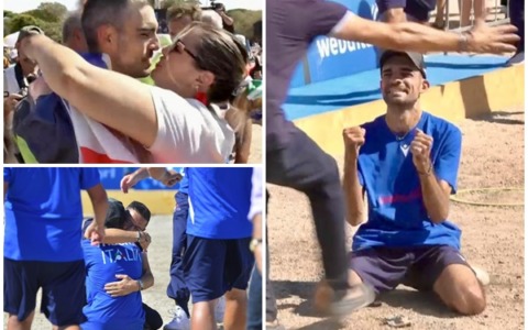 Spettacolare Diego Rizzi campione del mondo di petanque a Roma