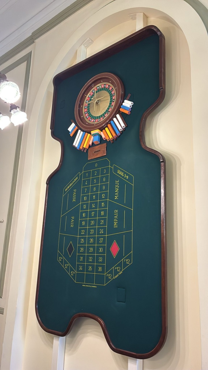 Omaggio alla Roulette Francese a Porta Teatro del Casinò di Sanremo