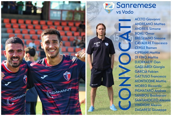 La Sanremese resiste un tempo, poi il Vado la punisce. Dopo l’eliminazione in Coppa ko anche nella prima di campionato