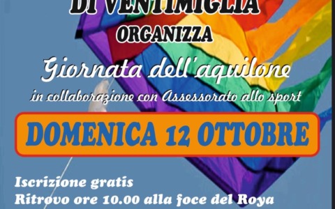 Ventimiglia in festa con la “Gionata dell’aquilone”