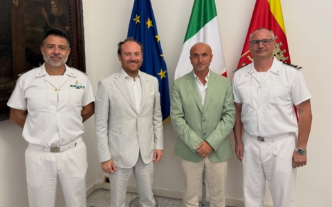 Il sindaco di Ventimiglia incontra il nuovo comandante della capitaneria di porto