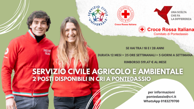 Servizio Civile Agricolo in Croce Rossa