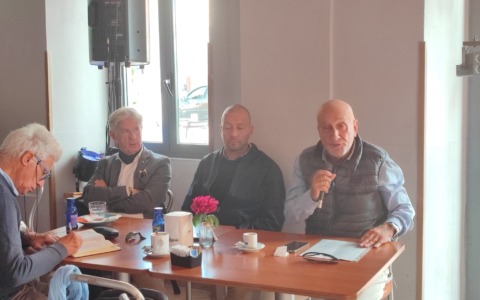 Giacomo Raineri al Club di Conversazione “tra storia volontariato e sport”