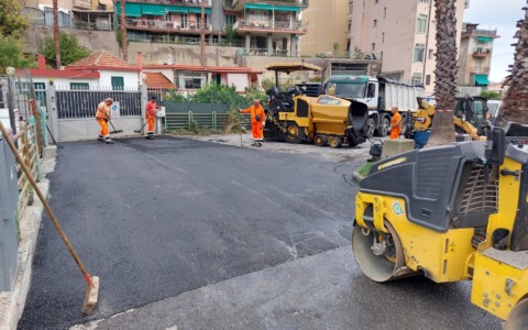 Asfaltatura delle strade sanremesi. Ecco dove e occhio ai divieti