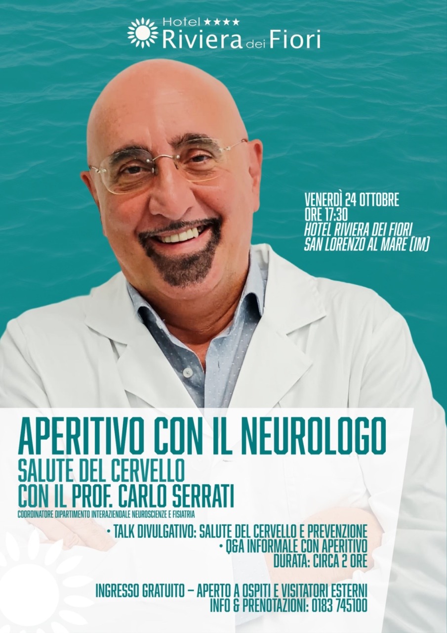 Aperitivo con il neurologo: un incontro per prendersi cura del cervello