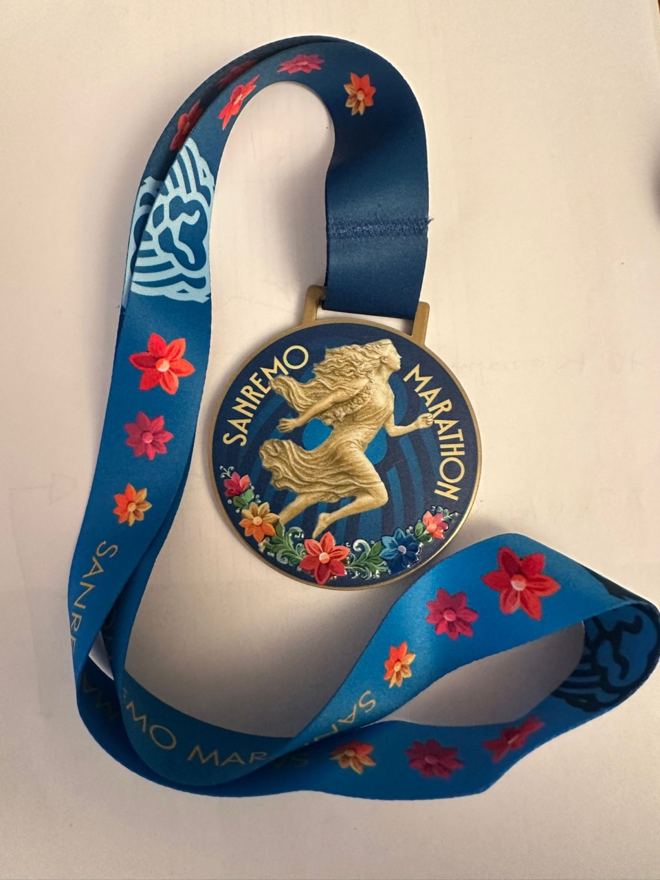 Presentata la medaglia della Sanremo Marathon