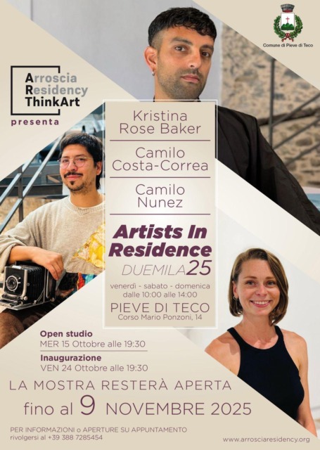 A Pieve di Teco la mostra finale degli artisti dell’Arroscia Residency