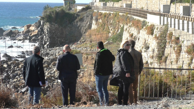 Sopralluogo sulla condotta fognaria nel golfo dianese