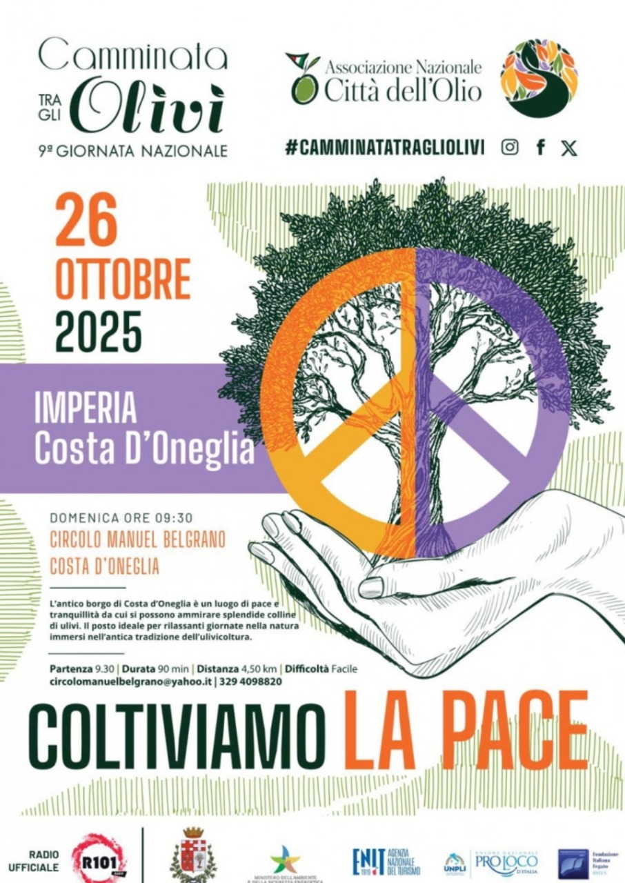 Il 26 ottobre la Camminata tra gli olivi