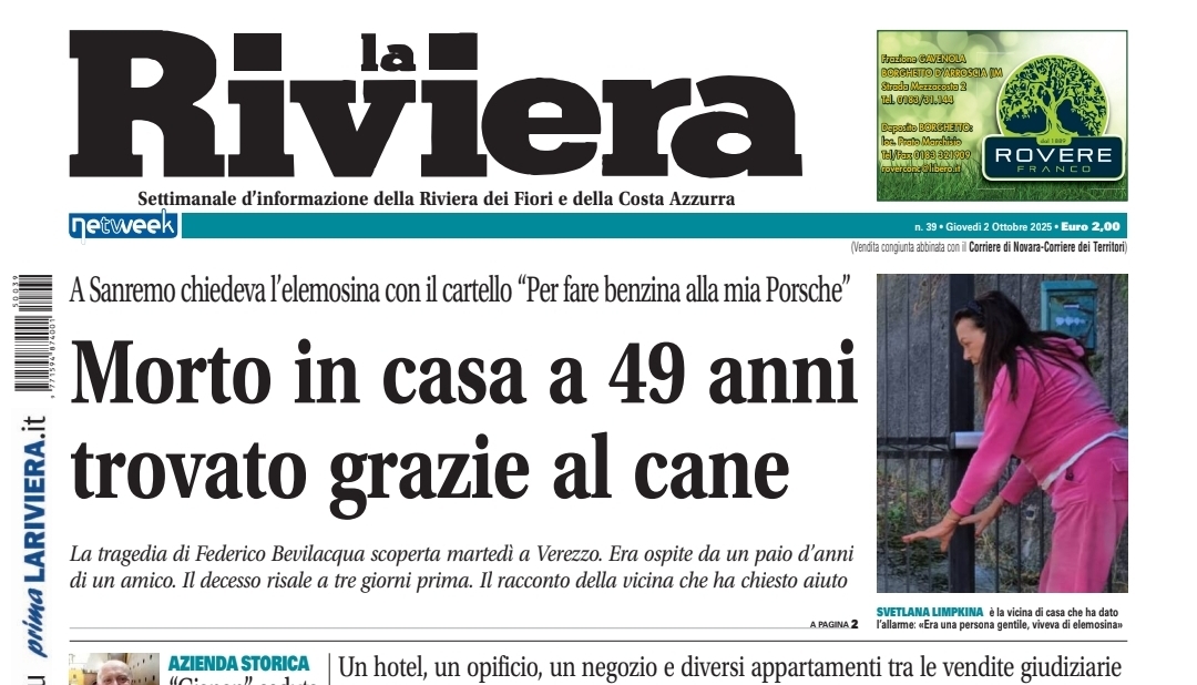 Uomo di 49 anni trovato morto in casa