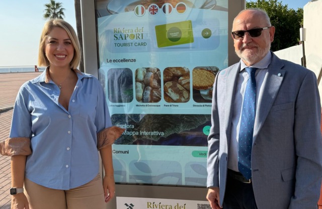 Turismo, installato totem informativo e interattivo a Ventimiglia