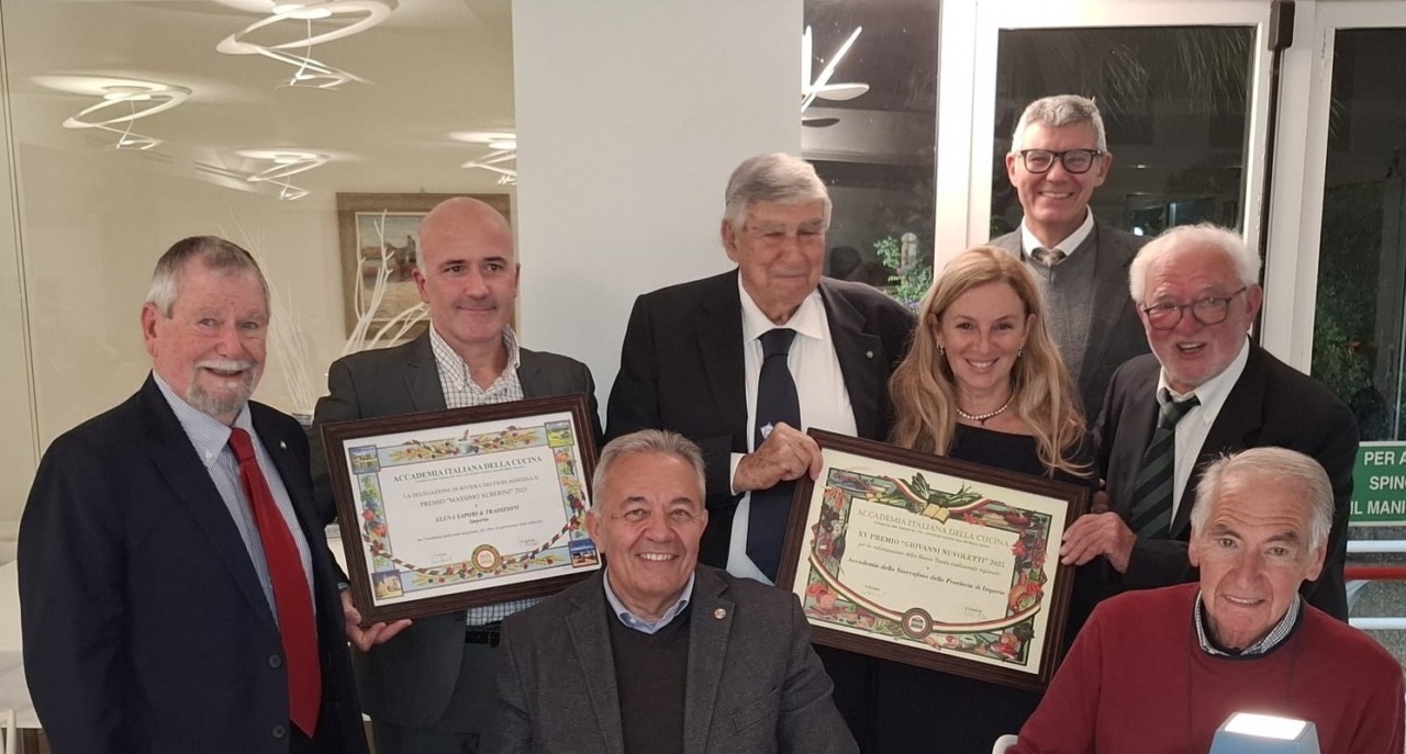 Accademia Italiana della Cucina premia eccellenze imperiesi