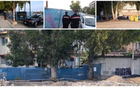 Un ordigno bellico nel cantiere alle ex Ferriere. Forse un proiettile navale