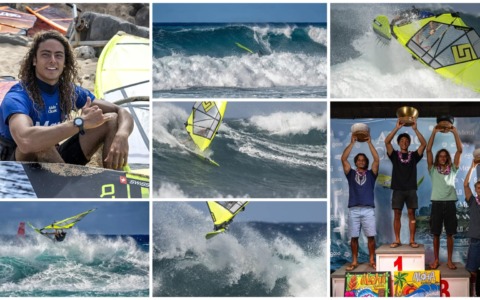 Da Riva alle Hawaii: Samuele Ferraro terzo ai mondiali di windsurf