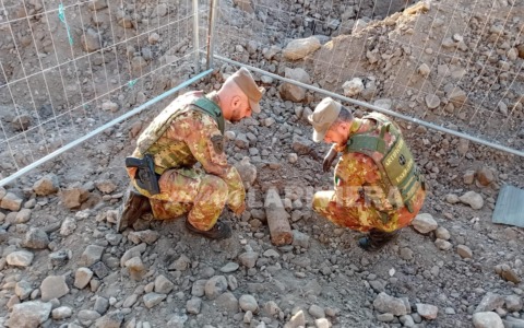Ecco la bomba disinnescata a Imperia dagli artificieri del Genio Alpini