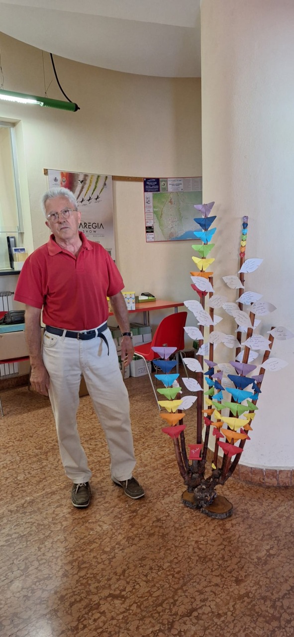 Inaugurata la scultura donata da Roberto Frascarelli a Santo Stefano al Mare