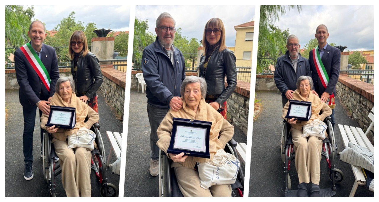 100 candeline per la dianese Anna Maria Orsi