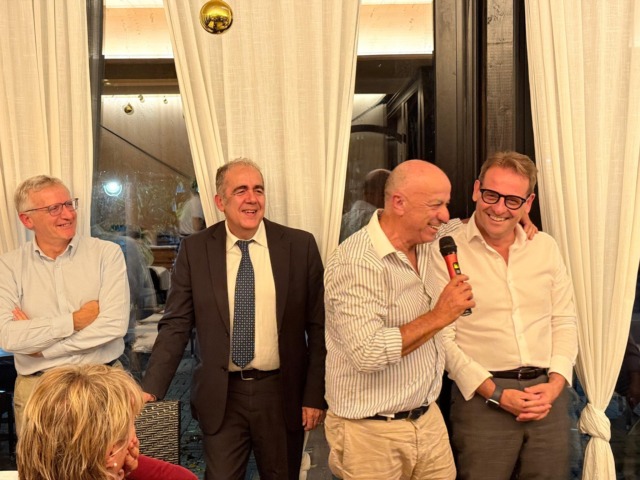 L’associazione Forum di Di Meco porta tutti a tavola con Marco Scajola. In 60 al Villaggio dei Fiori