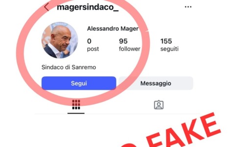 Profilo fake del sindaco Mager su Instagram
