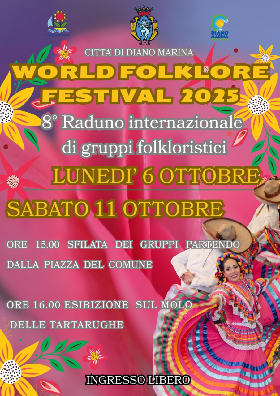 Una settimana con il World Folklore Festival a Diano Marina
