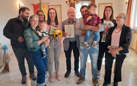 Aurigo festeggia i tre nuovi nati