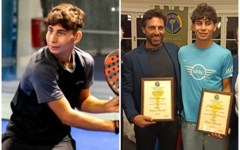 Il talento italiano del padel Pietro Giovannini insignito del Premio Morosetti Panathlon