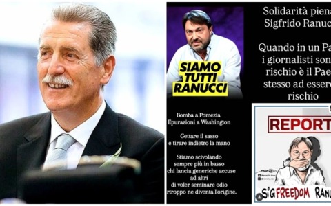 La solidarietà a Sigfrido Ranucci da parte dell’ex consigliere comunale Paolo Pippione (Anima Sanremo)