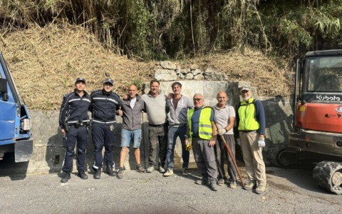 Completata la pulizia della strada degli Olandesi