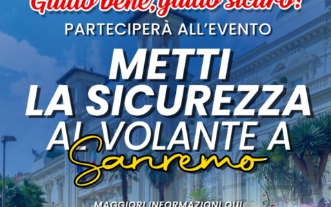 A Sanremo una giornata per la sicurezza stradale dedicata a bambini e ragazzi