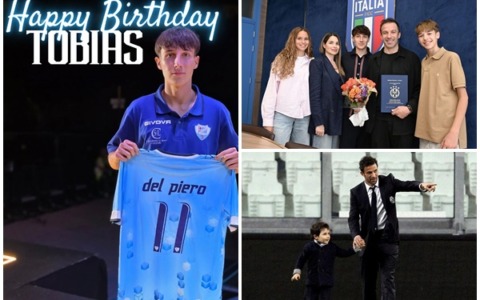 Il “sanremese” Tobias Del Piero da oggi è maggiorenne