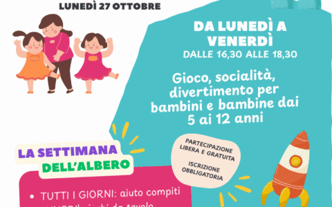 Riapre il centro ricreativo Albero Magico