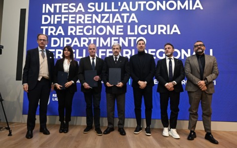 Regione Liguria e Governo firmano pre-intesa per autonomia differenziata