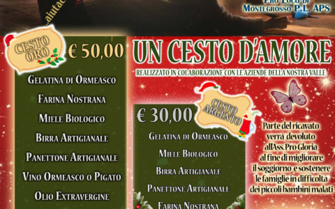 A Montegrosso i Cesti Natalizi “Pro Gloria”