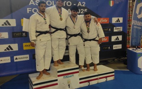 Tre Cinture nere del Judo Club Sakura Arma di Taggia alla finali Nazionali del Campionato assoluto A2