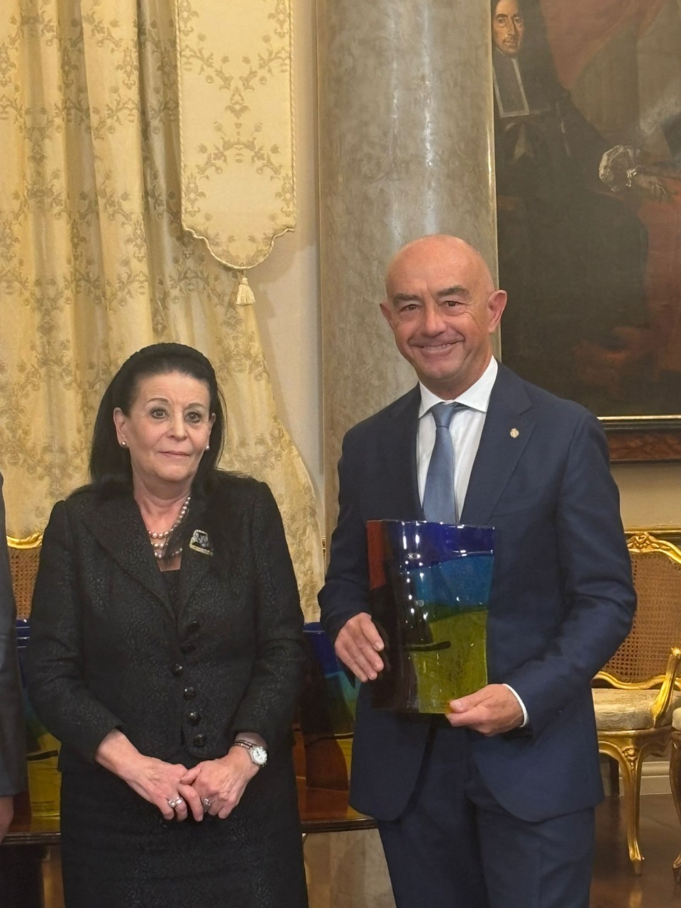 Sindaco riceve un premio dal Presidente della Repubblica di Malta