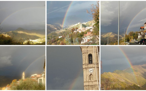 Dopo la pioggia arriva…l’arcobaleno. Gli scatti dalla Valle Argentina
