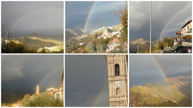 Dopo la pioggia arriva…l’arcobaleno. Gli scatti dalla Valle Argentina